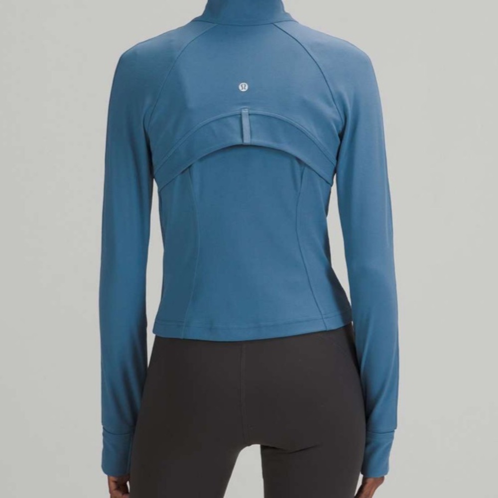 Lululemon Athletica Soft Denim Nulu Cropped Define Jacket - Picture 4 of 12